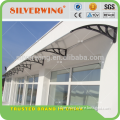 Easy DIY high quality plastic frame materials polycarbonate cover Balcony awning